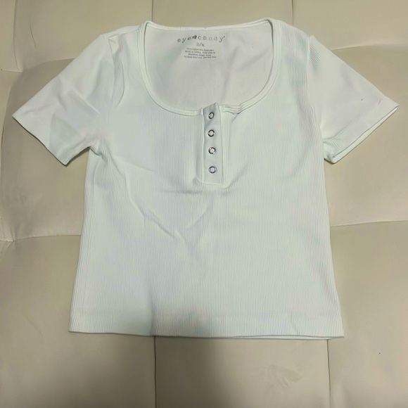 White button up top - Picture 1 of 2